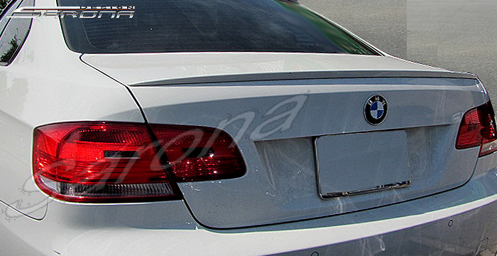 Custom BMW 3 Series Trunk Wing  Coupe (2006 - 2011) - $179.00 (Manufacturer Sarona, Part #BM-056-TW)